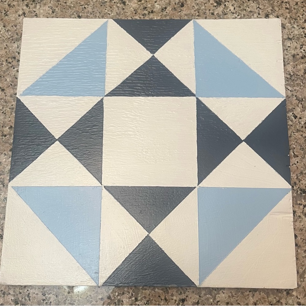 Shed Quilt/Home Decor - multiple colors available. 12” by 12”